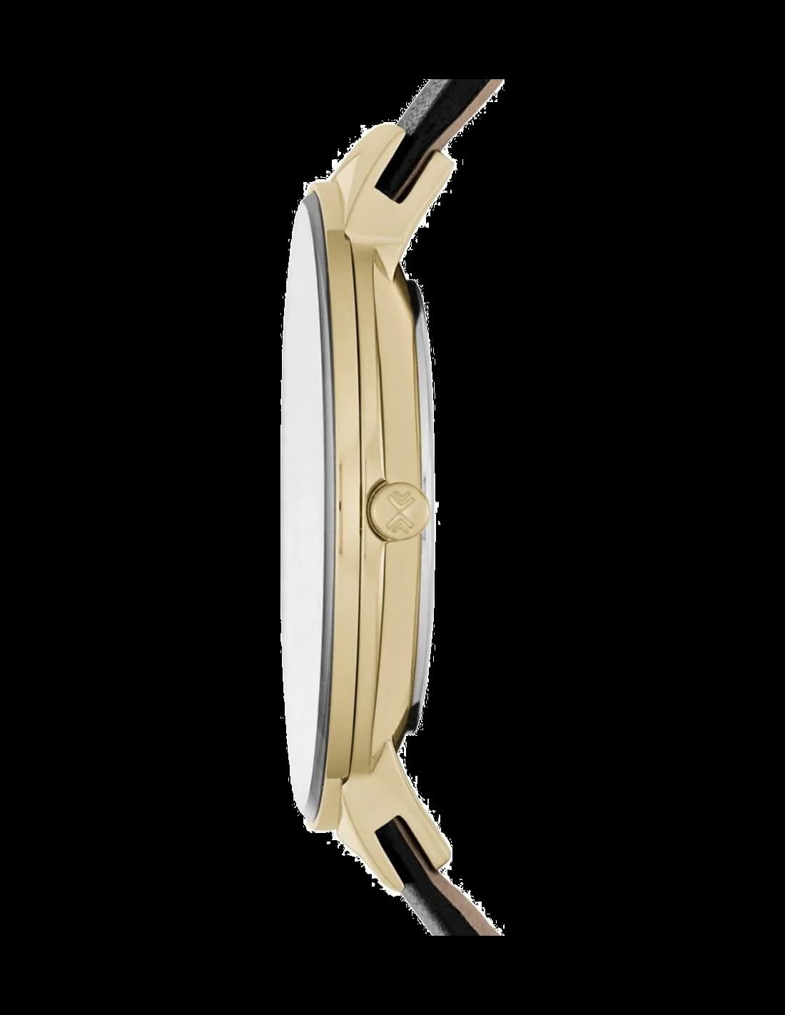 Cadran Skagen SKW2370 avec index fins et aiguilles argentées, design épuré sans complications