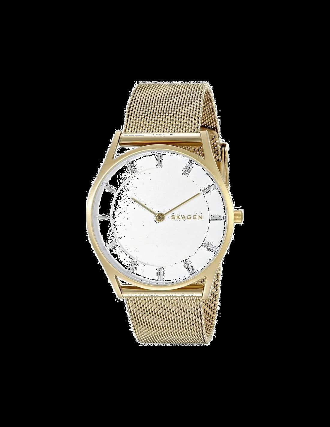 Montre Skagen SKW2377 au cadran gris soleil et aiguilles épurées, style minimaliste scandinave