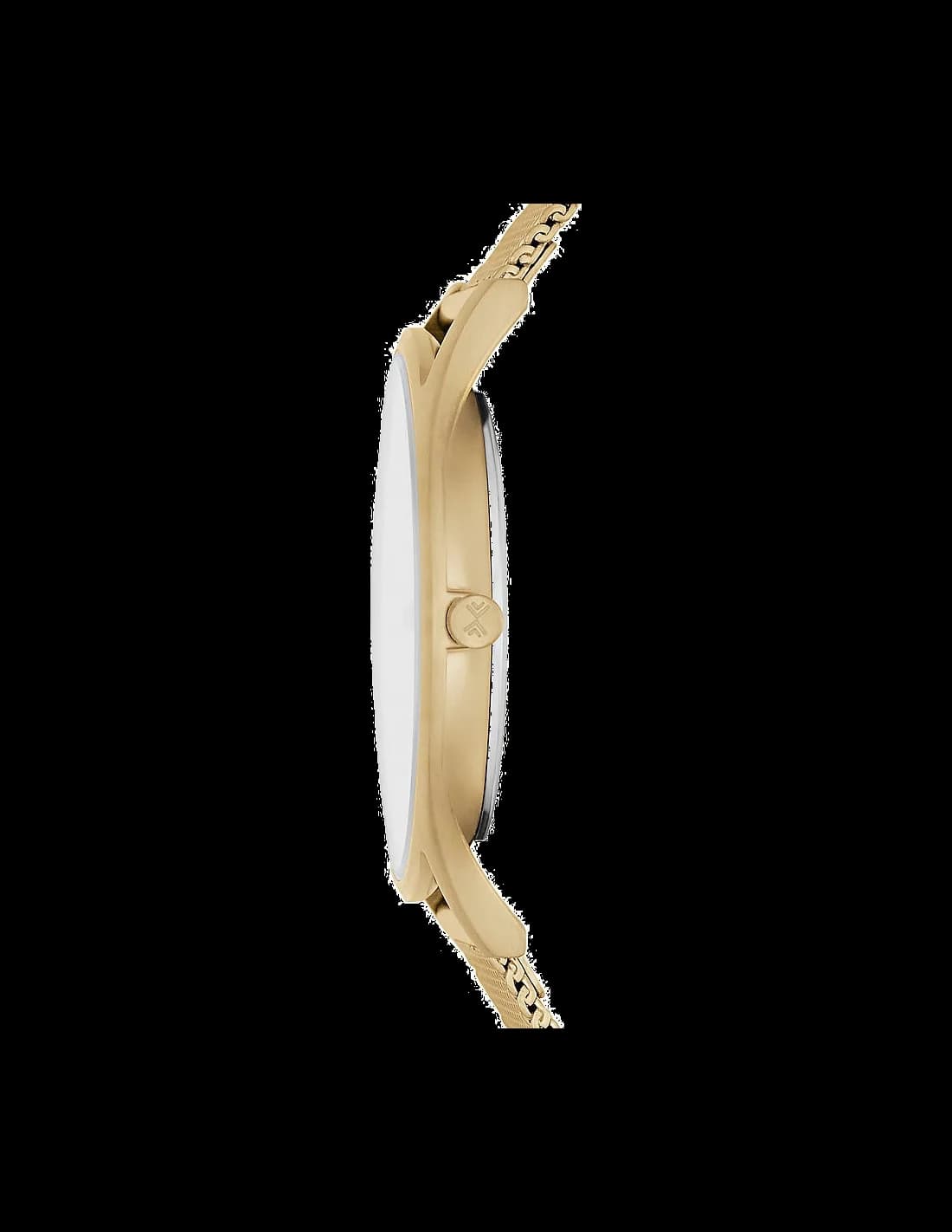 Cadran Skagen SKW2377 avec index bâtons argentés et guichet de date à 6h, design épuré