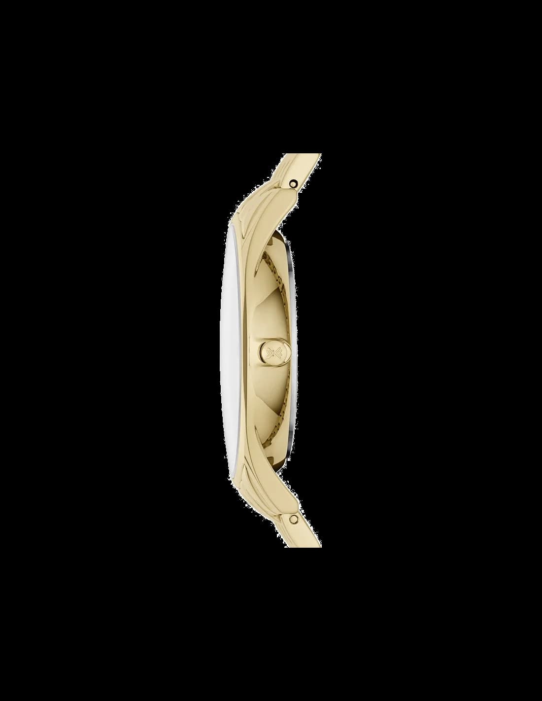 Cadran Skagen SKW2389 index bâtons dorés, aiguilles assorties, date à 3h, design scandinave