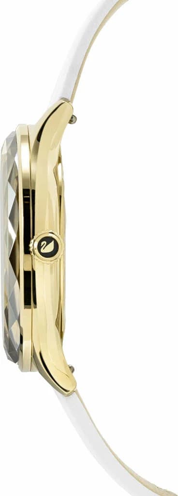 Cadran Swarovski 5295337 aux index cristal et aiguilles fines, pureté minimaliste