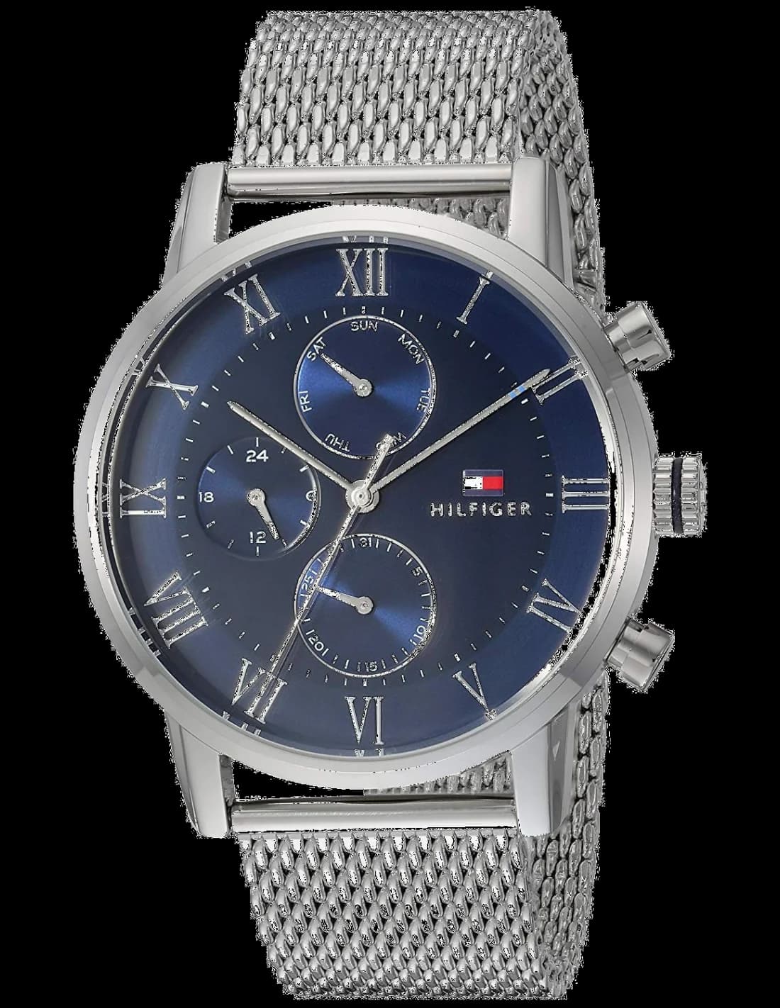 Montre Tommy Hilfiger 1791398 avec cadran argenté et style minimaliste chic