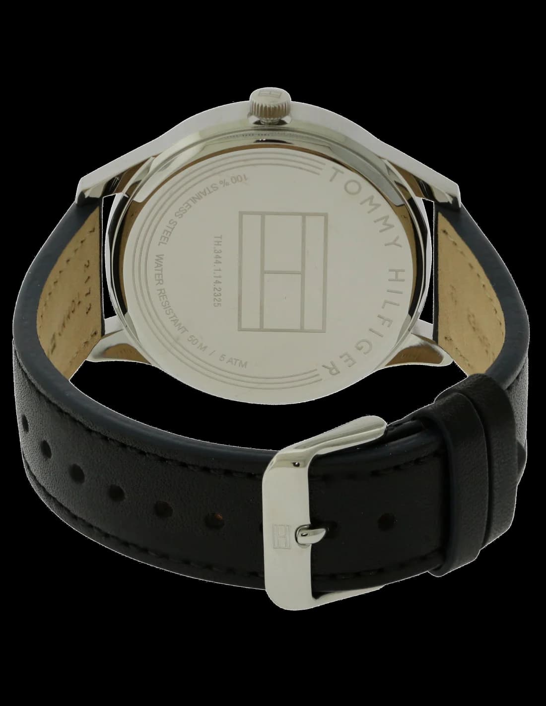 Cadran Tommy Hilfiger 1791417 affiche index bâtons et date à 3h, design épuré