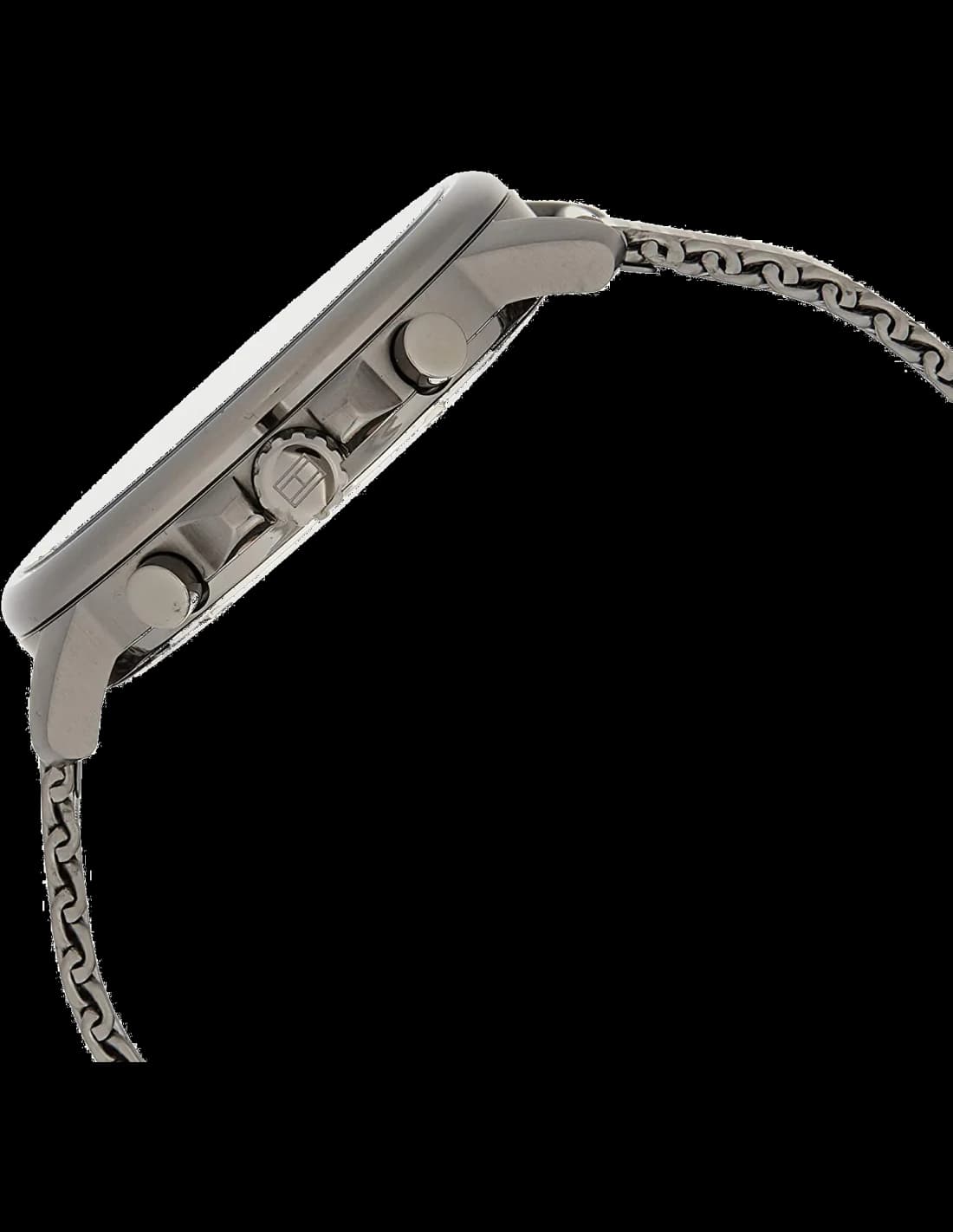 Cadran Tommy Hilfiger 1791530 doté d'index bâtons et d'aiguilles squelette pour un style classique