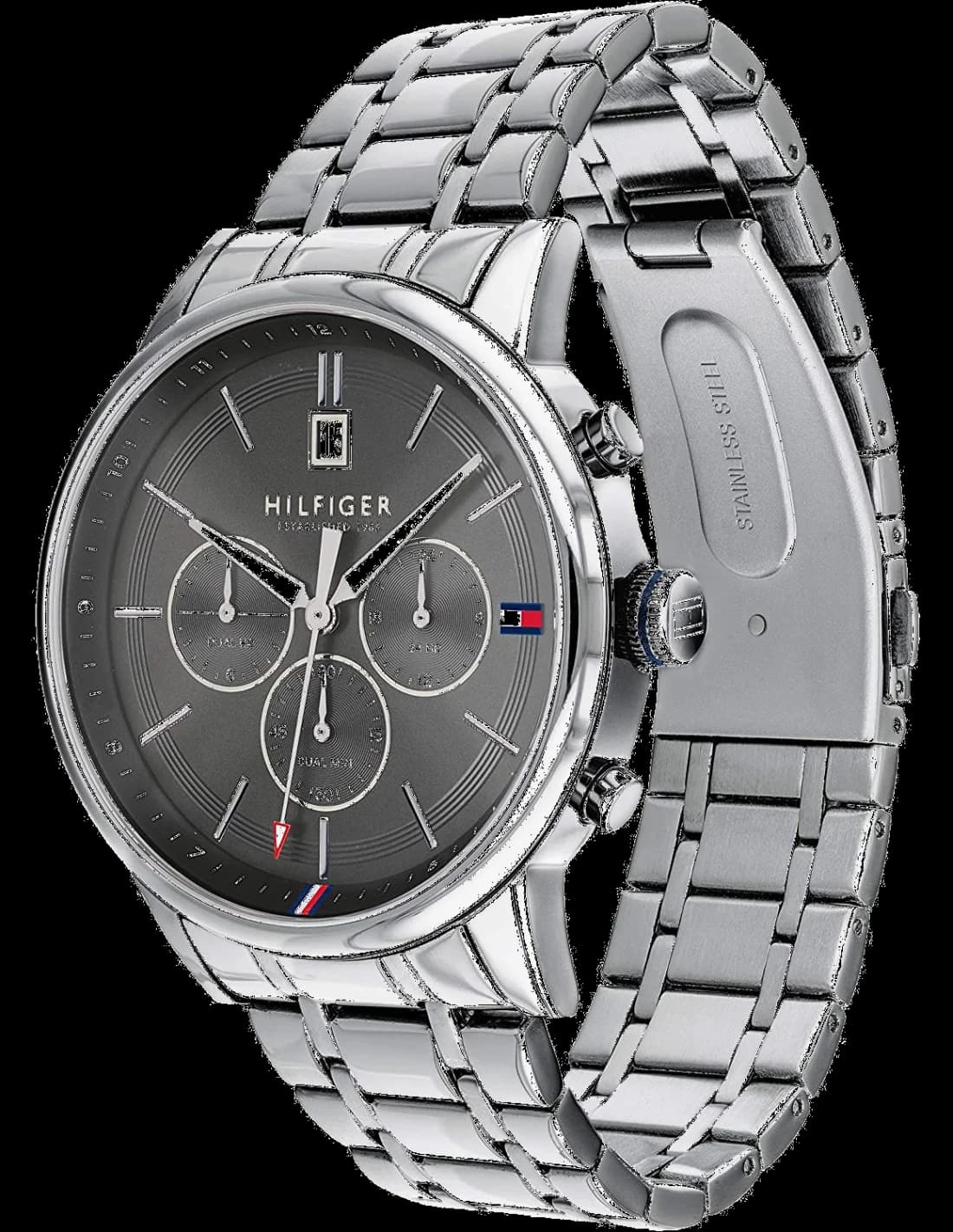 Montre Tommy Hilfiger 1791632 Kyle avec Cadran Multifonction et Bracelet Acier vue 2