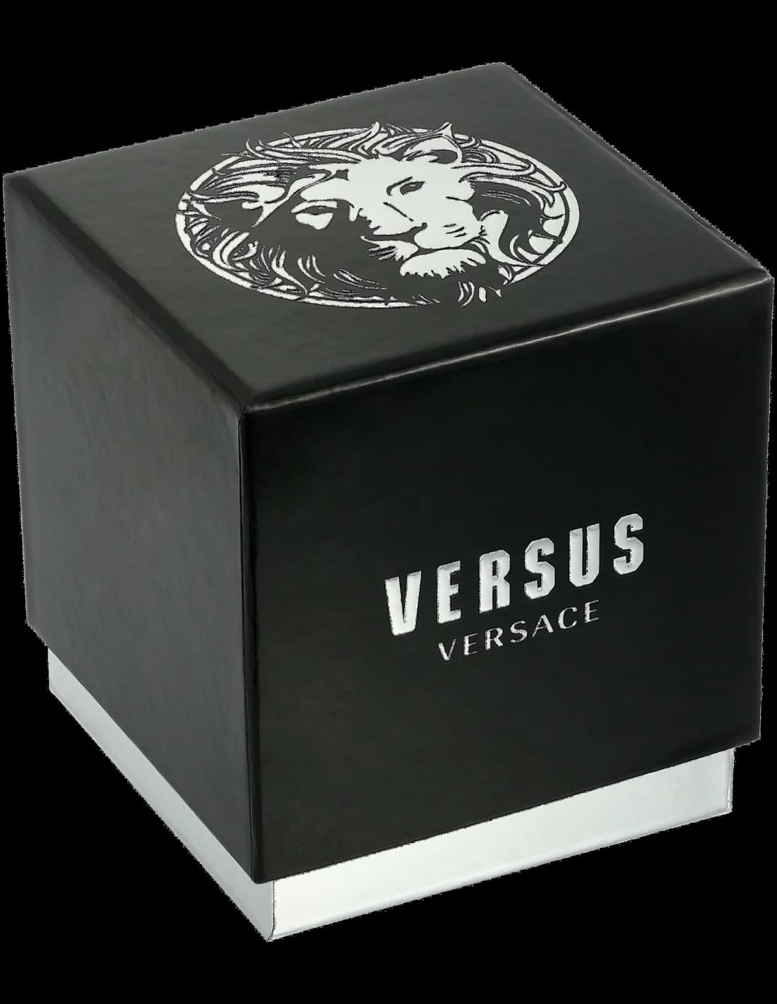 Cadran Versus by Versace VSP1S1620 avec index bâtons et aiguilles dorés, date à 3h
