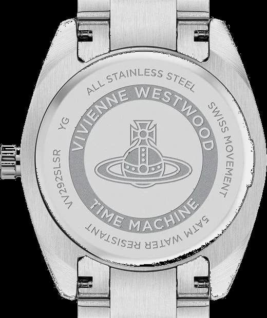Montre Femme Vivienne Westwood Fenchurch VV292SLSR bracelet bicolore en acier cadran argenté vue 5