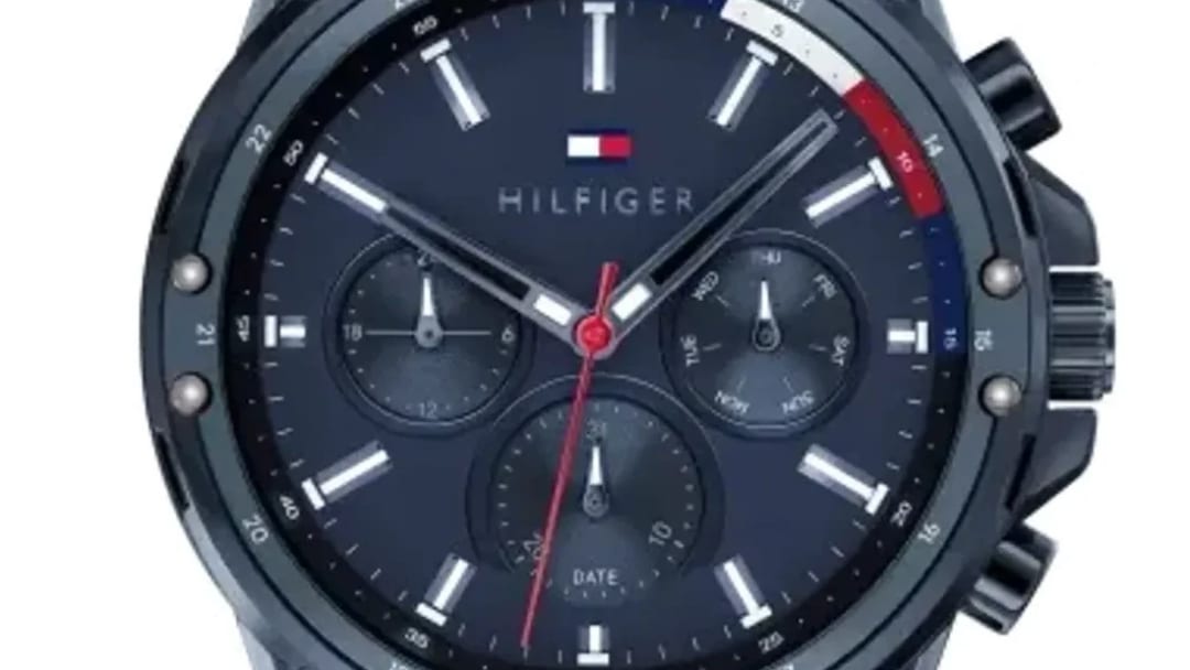 Montre Tommy Hilfiger Mason chronographe en acier, cadran avec compteurs