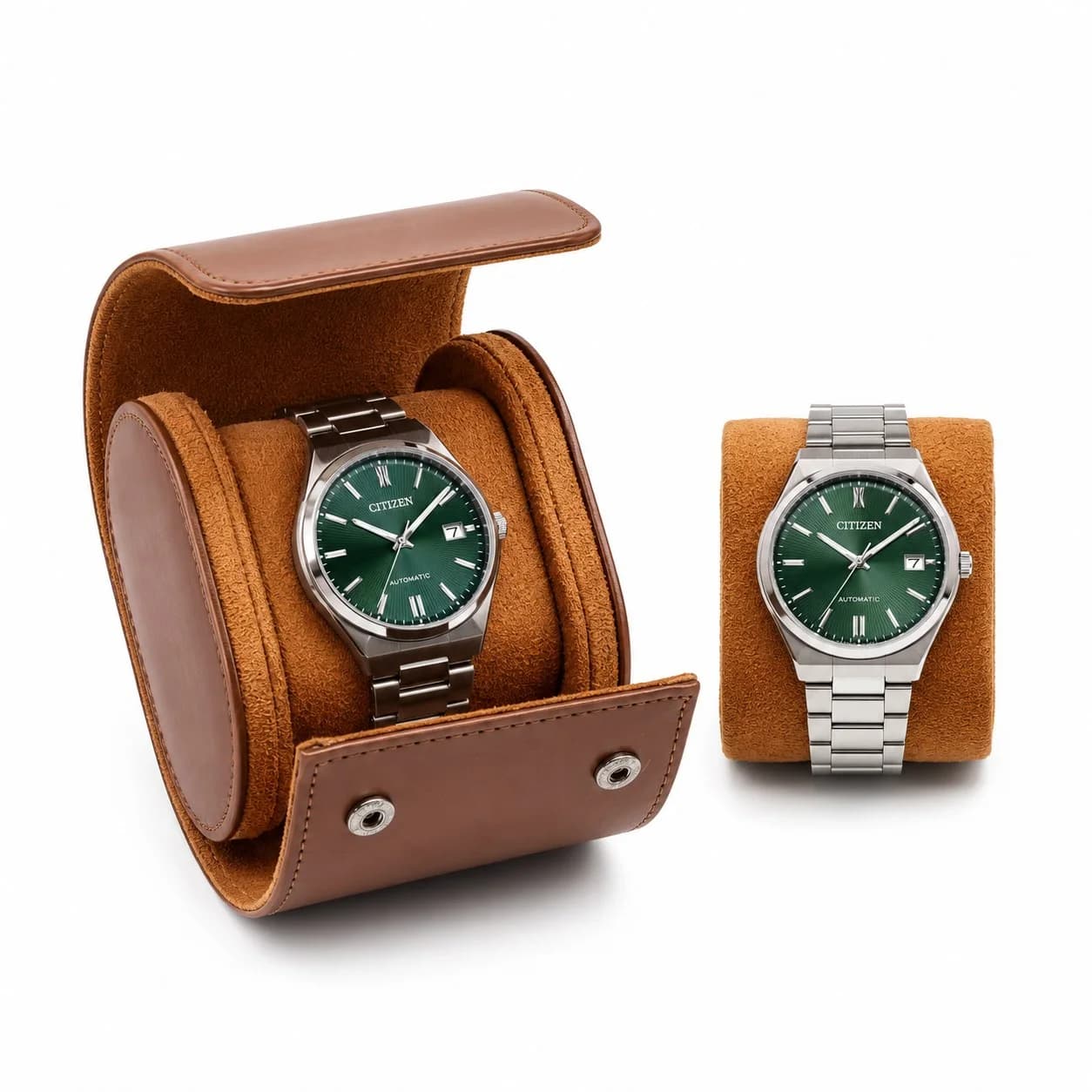 Montre Gasmann 260527-08, marron avec fermeture rabat