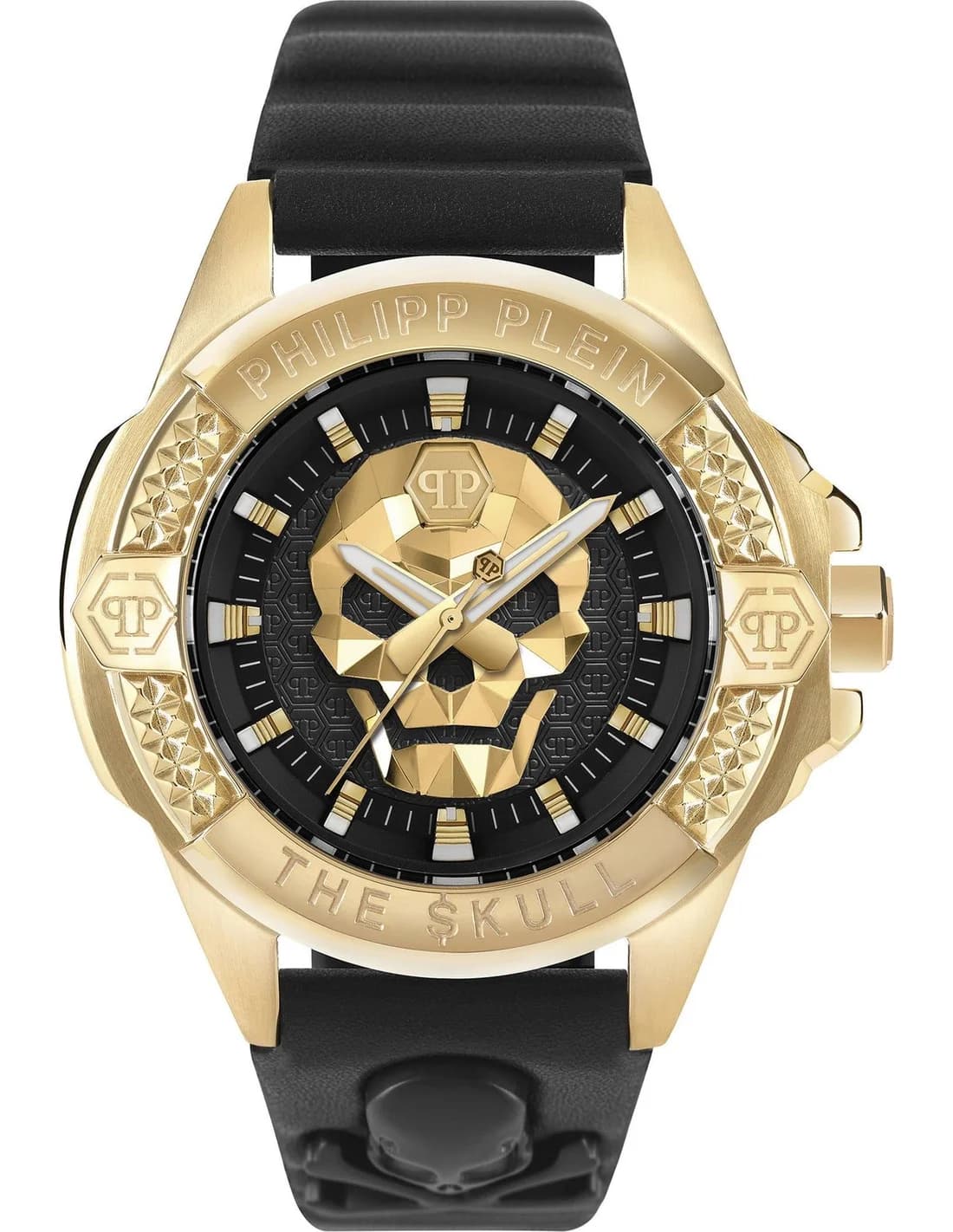 Montre Philipp Plein PWAAA0521 homme cadran noir bracelet cuir