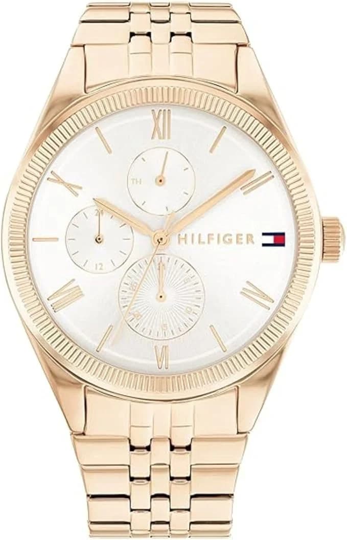 Montre Tommy Hilfiger 1782593 femme cadran argent bracelet acier
