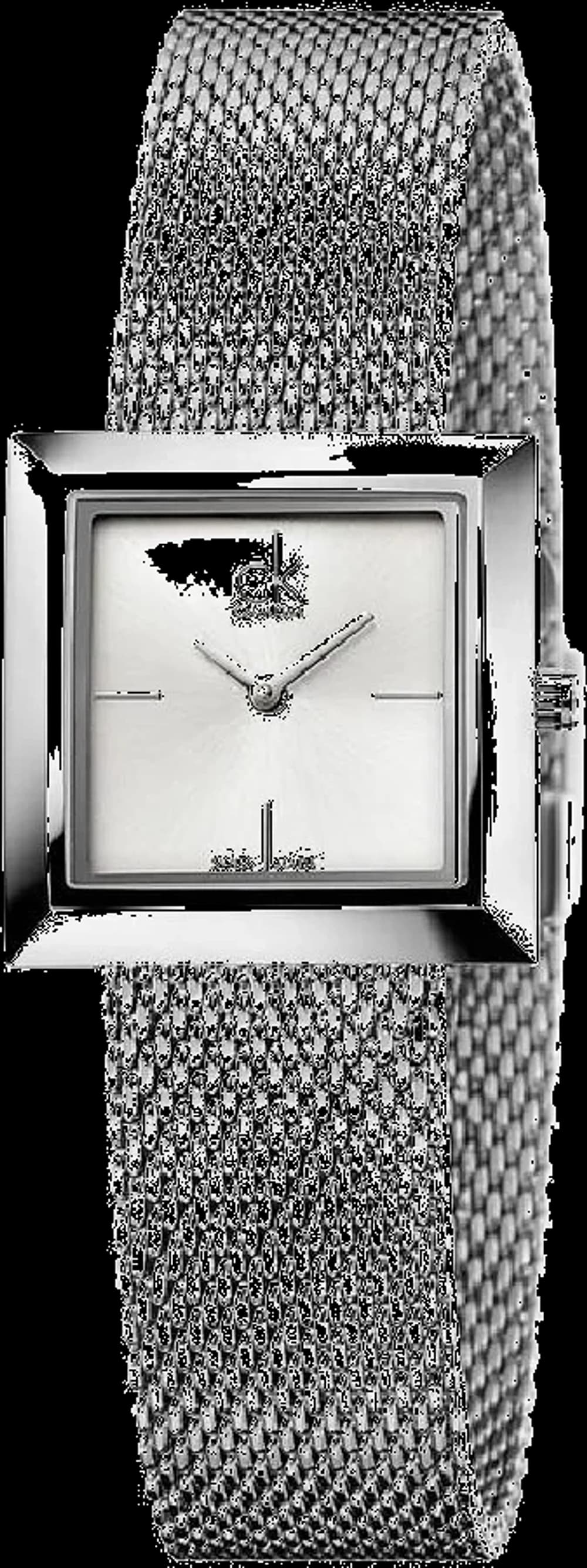 Montre femme Calvin Klein K3R23126, cadran argent, bracelet acier maille