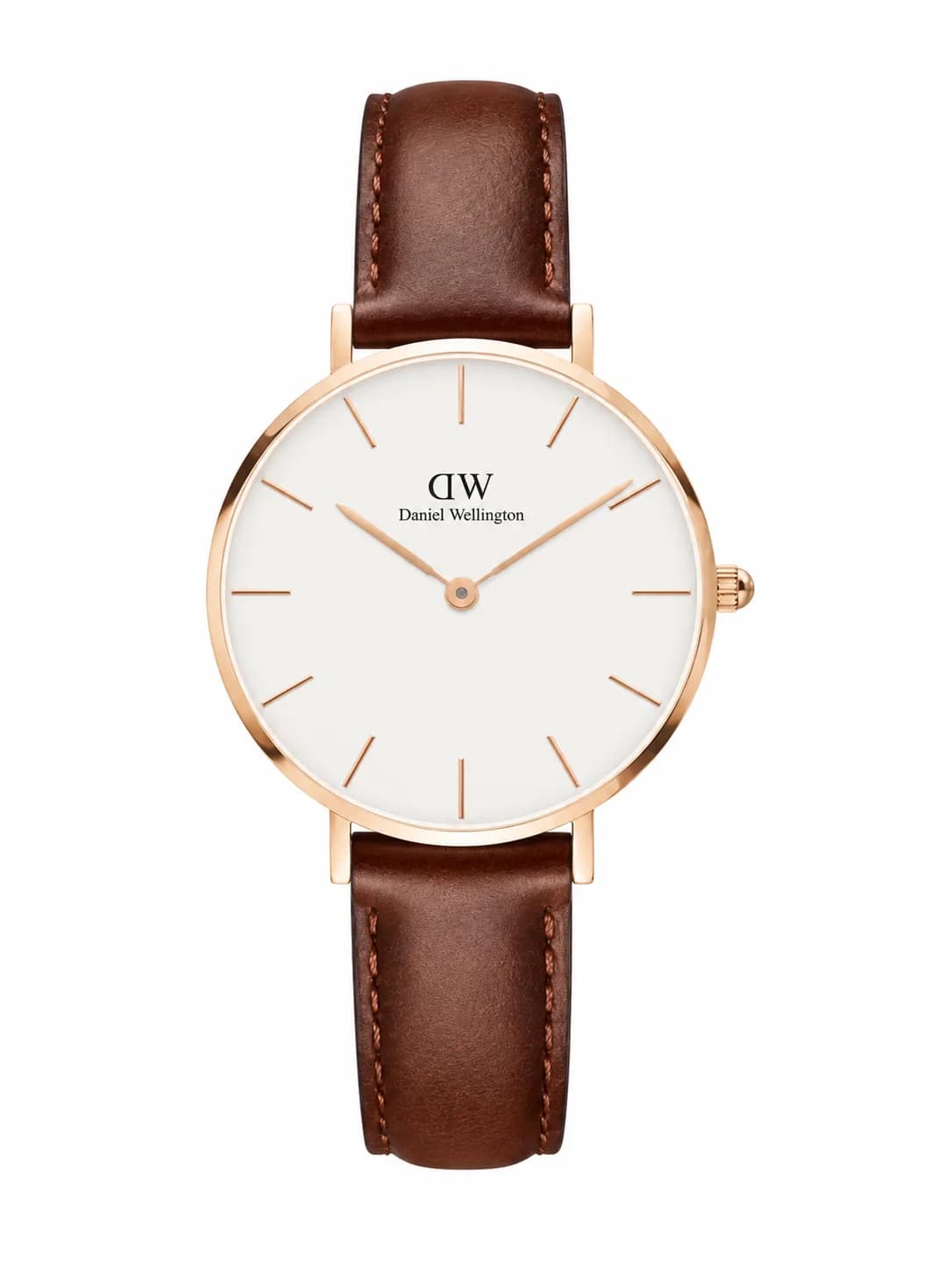 Montre Daniel Wellington DW00100175 cadran blanc bracelet cuir