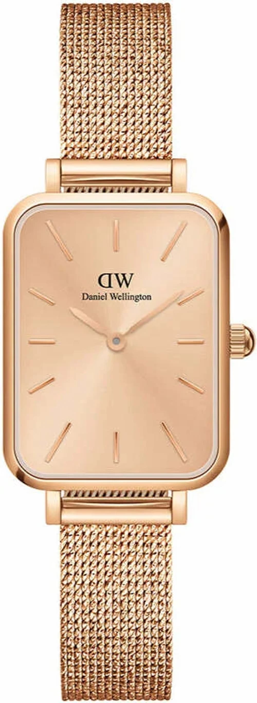 Montre femme Daniel Wellington DW00100484, cadran rose, métal rose