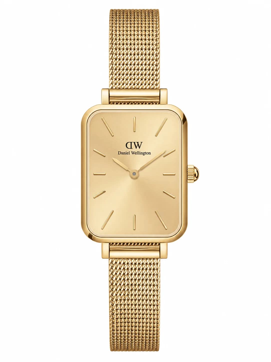 Montre femme Daniel Wellington DW00100485, cadran or sur bracelet acier