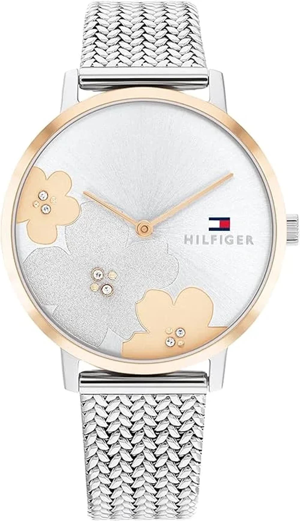 Montre Tommy Hilfiger 1782604 femme cadran argent bracelet acier