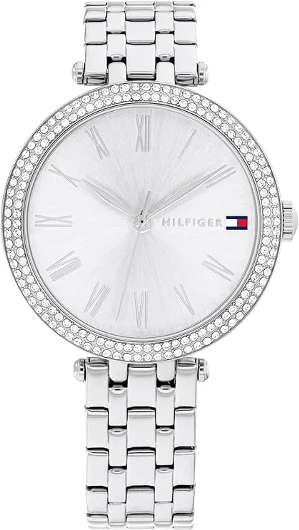 Montre Tommy Hilfiger 1782719 femme cadran argent bracelet acier