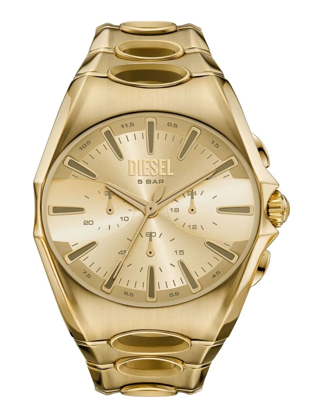 Montre homme Diesel DZ4695, au cadran doré sur acier