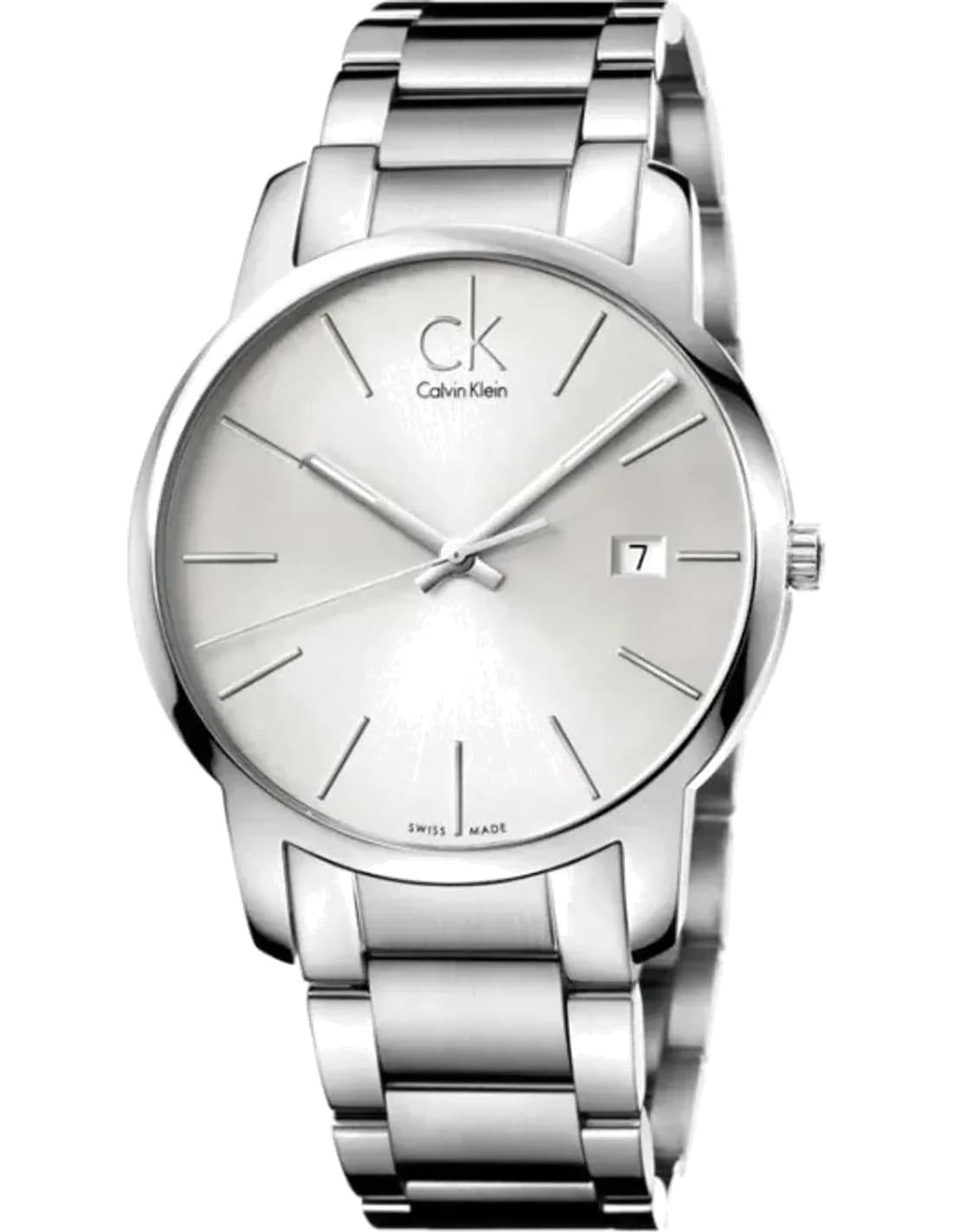 Montre Calvin Klein K2G2G146 en acier inoxydable brossé et poli