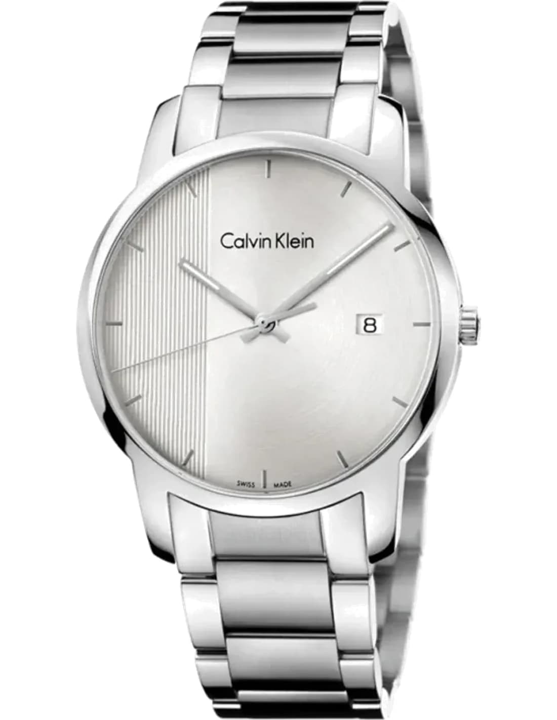 Montre Homme Calvin Klein K2G2G14X en Acier Inoxydable et Cadran Argenté