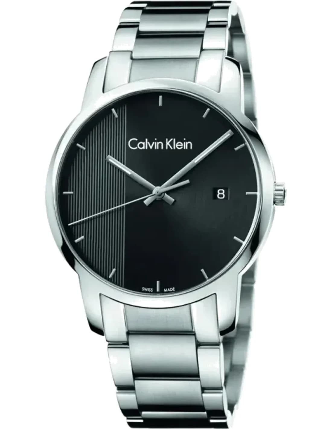 Montre Calvin Klein K2G2G14Y en Acier Inoxydable avec Cadran Noir