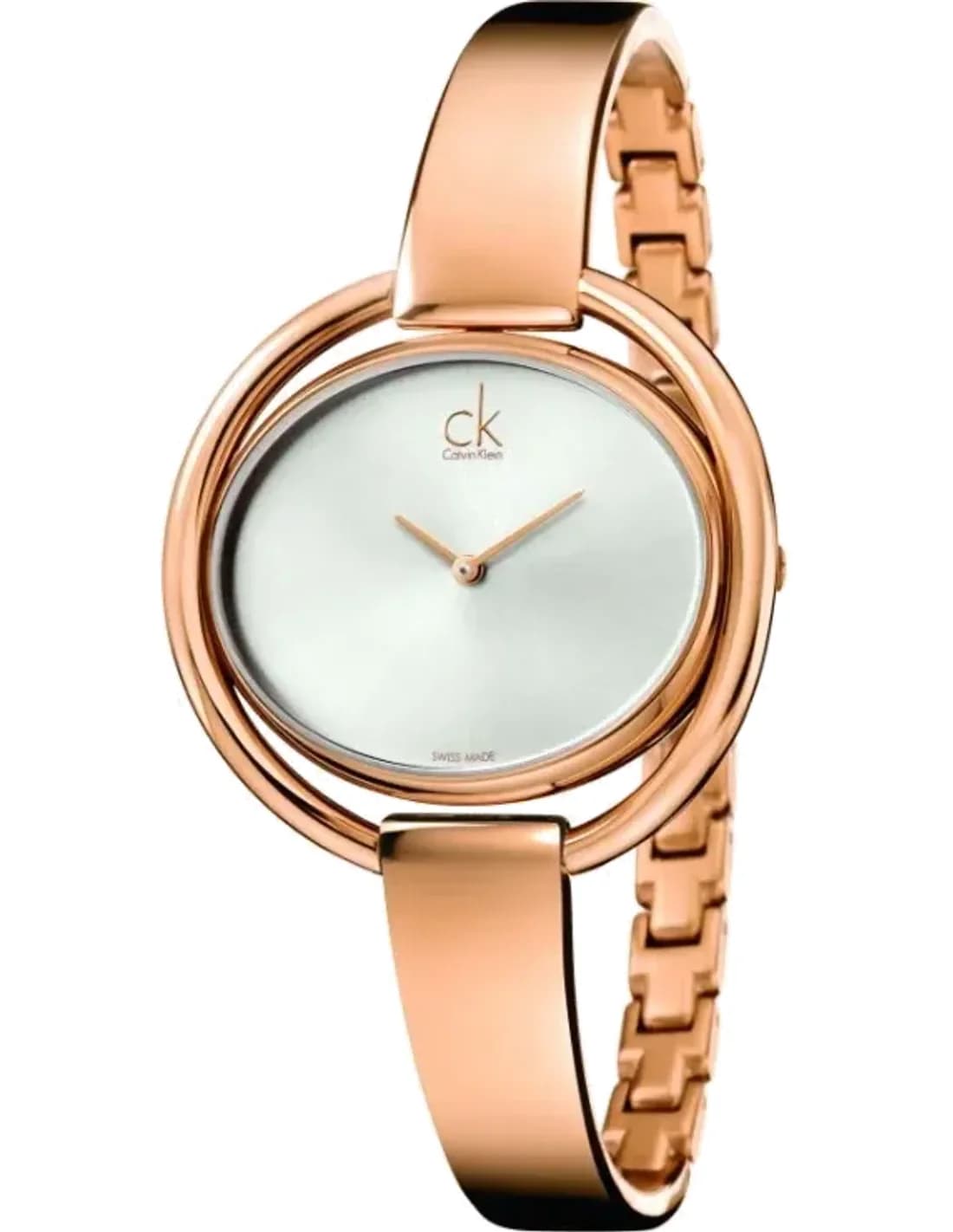 Montre Femme Calvin Klein Impetuous K4F2N616 Acier Rose Gold Ovale