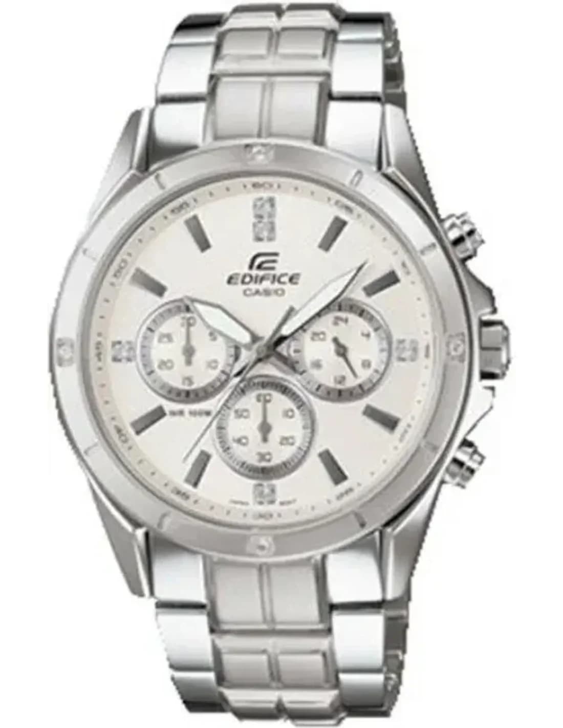 Montre Casio EF-544D-7AVEF Argenté en Acier Inoxydable