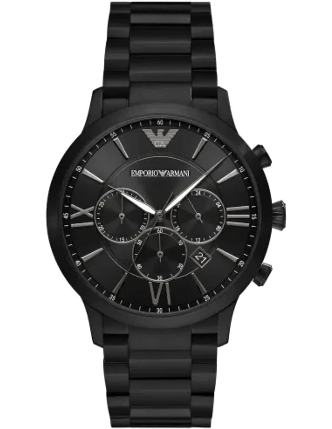 Montre Homme Emporio Armani Luigi AR11349 Chronomètre acier noir