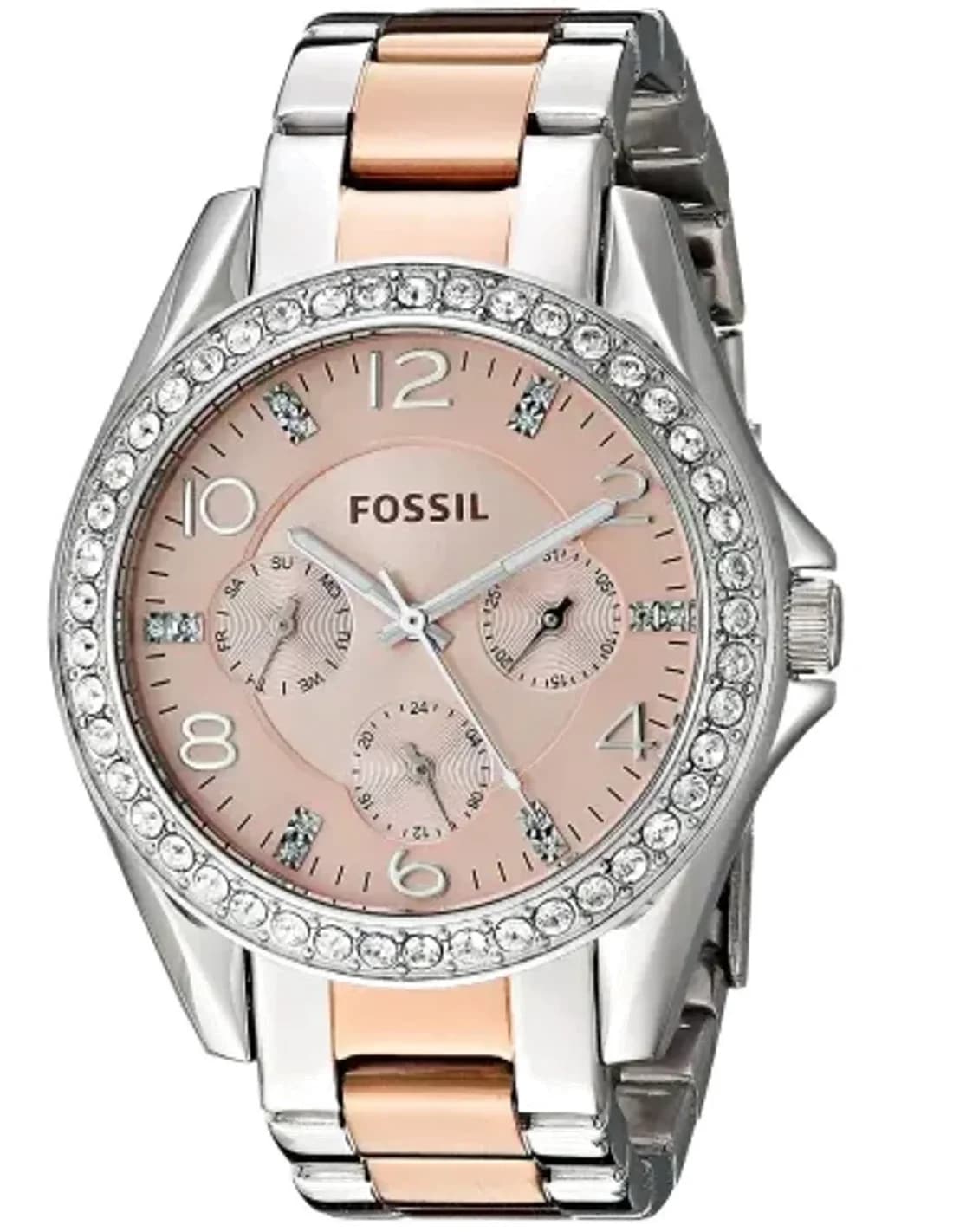 Montre Femme Fossil Riley ES4145 Argent