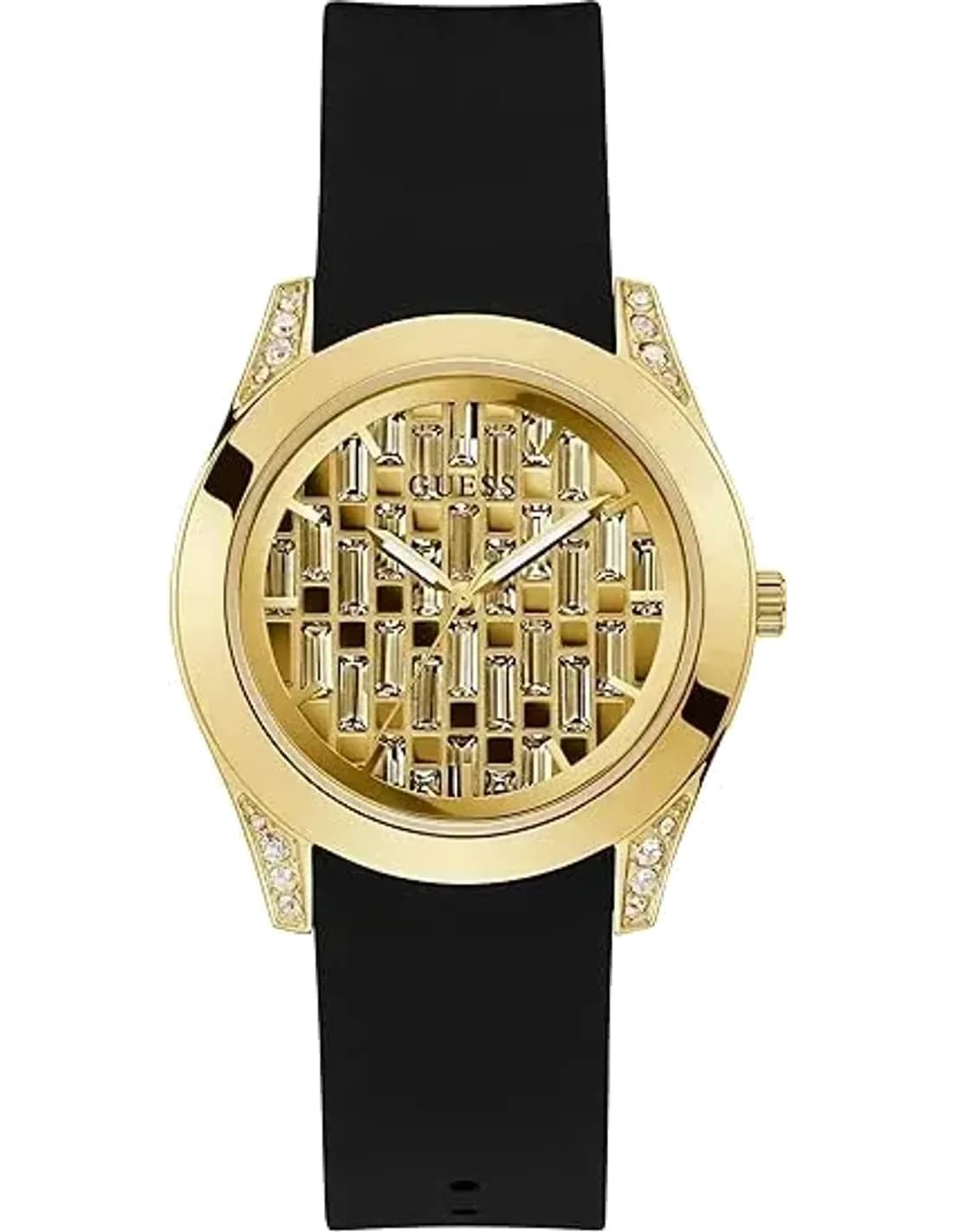 Montre Guess Clarity GW0109L1 Bracelet en silicone noir