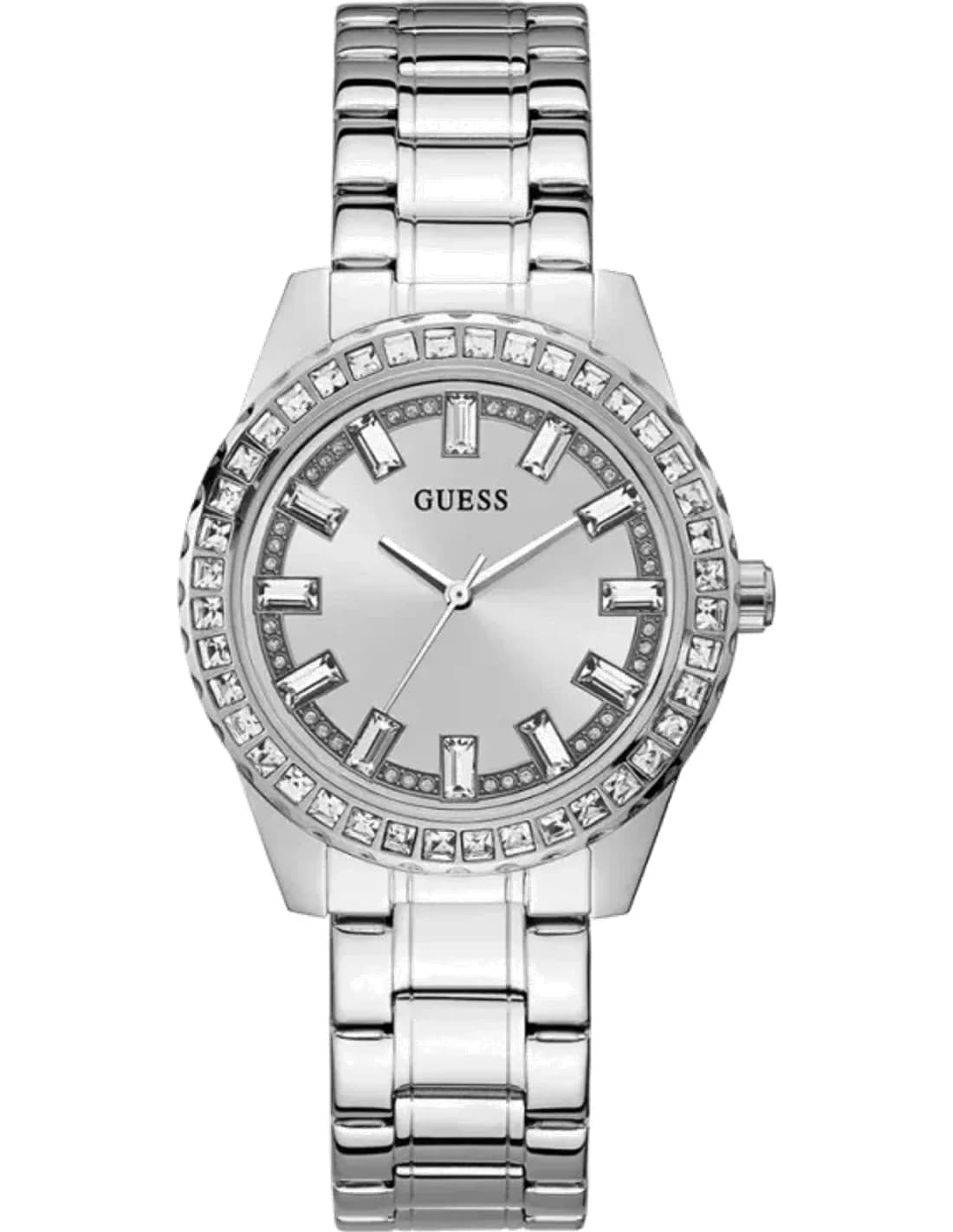 Montre Guess GW0111L1 Sparkler en Acier Argenté et Strass