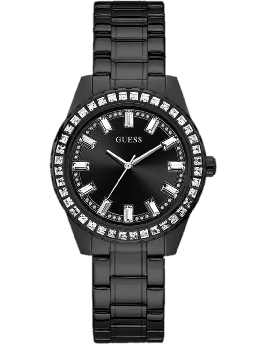 Montre Femme Guess Sparkler GW0111L4 Acier Noir et Strass