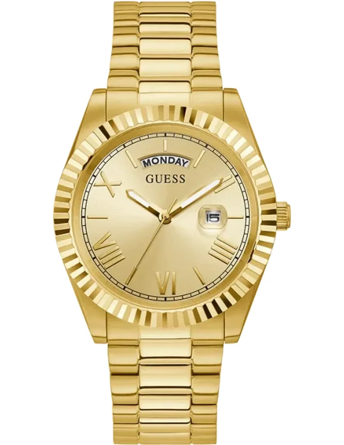 Montre Guess GW0265G2 Connoisseur en acier inoxydable doré