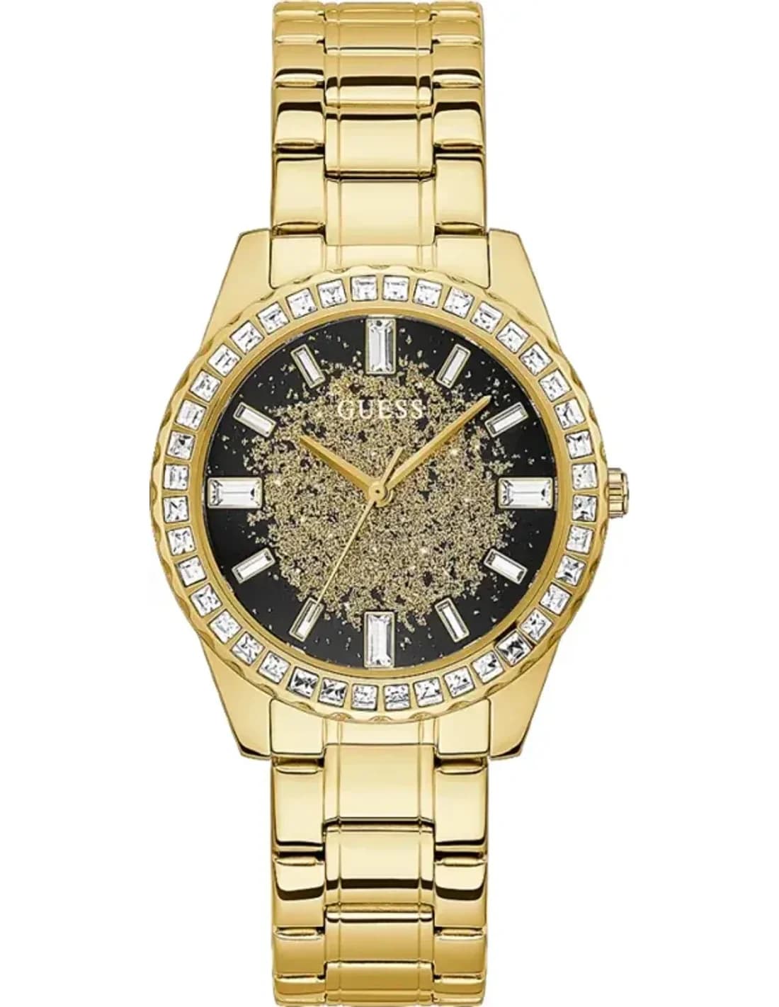 Montre Femme Guess GW0405L2 Glitter Burst Acier Doré et Cristaux