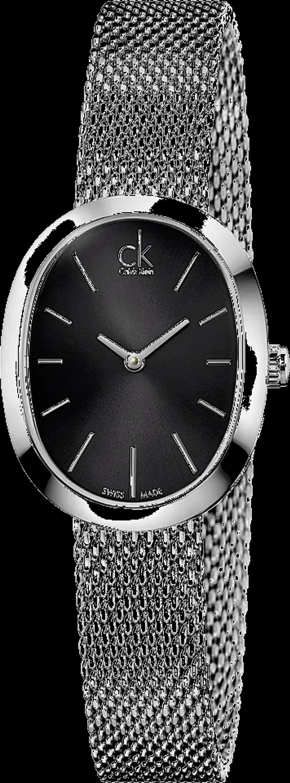 Montre Femme Calvin Klein Incentive K3P23121 maille milanaise Argentée