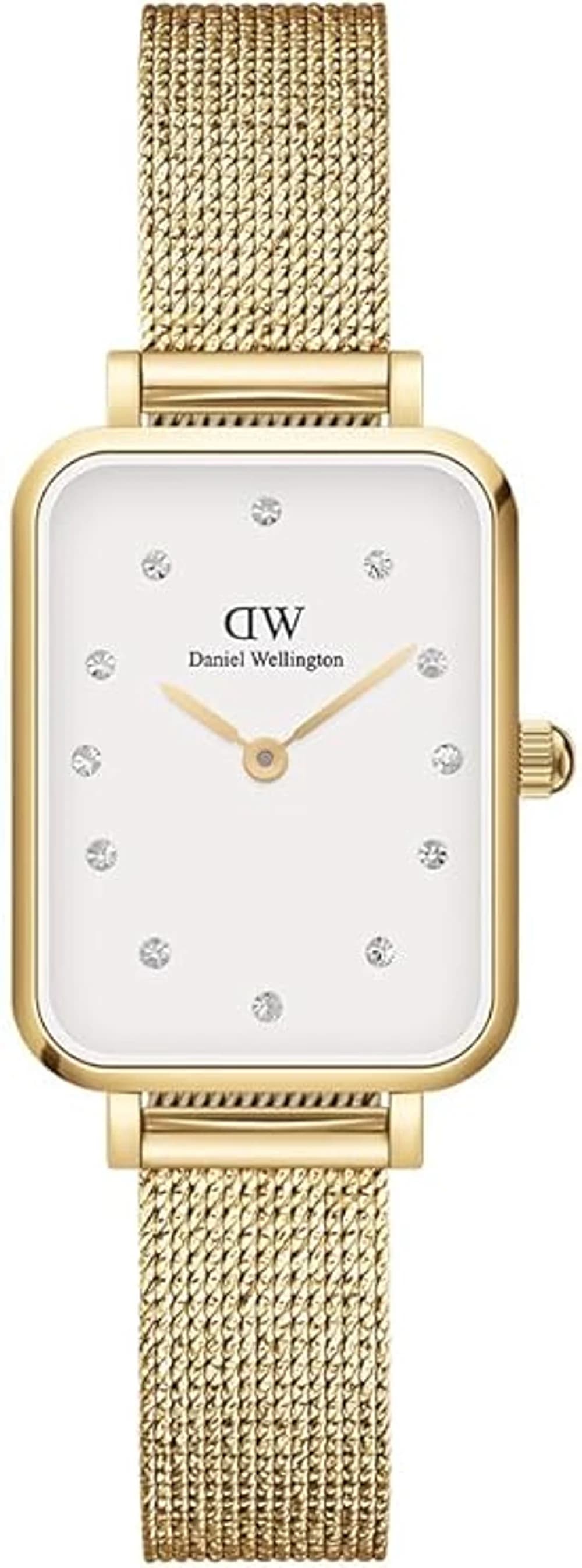 Montre Daniel Wellington DW00100599 femme cadran blanc bracelet acier
