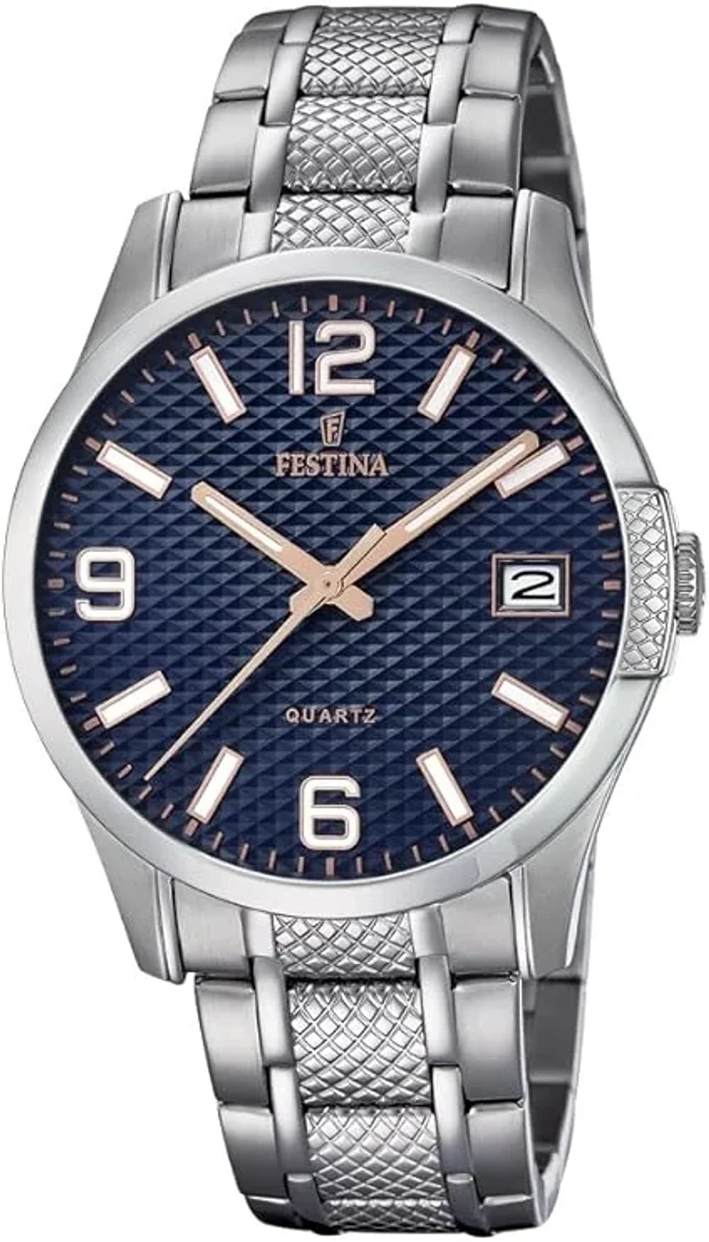 Montre Homme Festina F16981/2 avec Cadran à Petite Seconde et Bracelet Cuir Noir