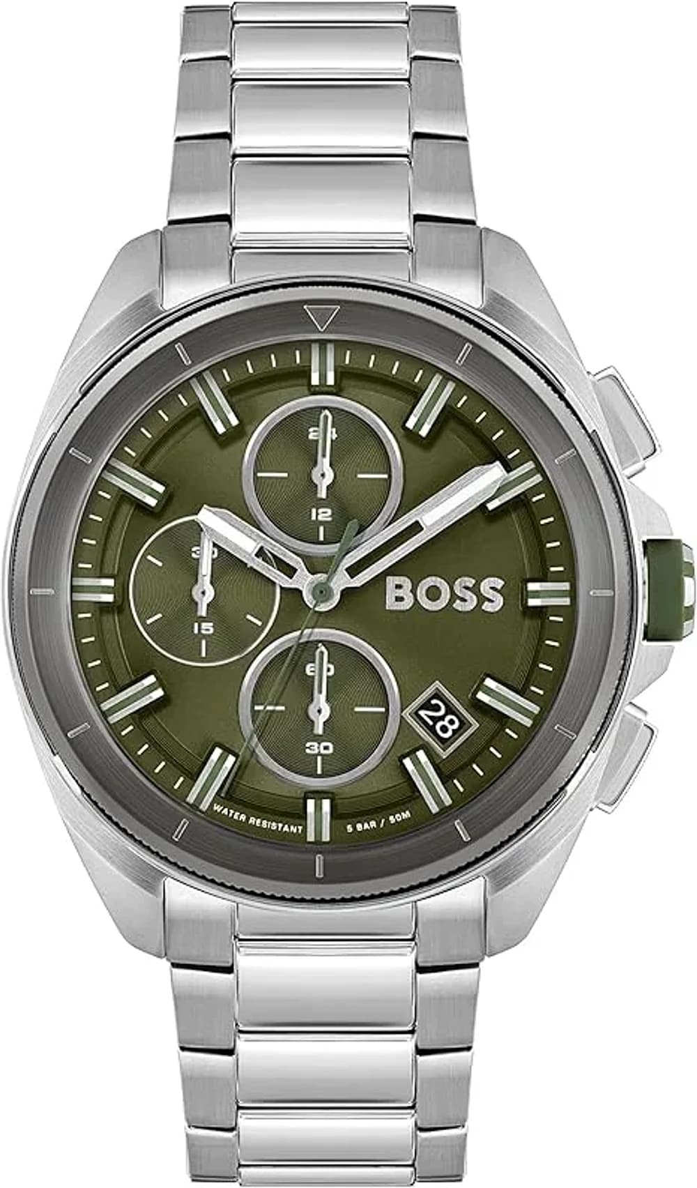 Montre Homme Hugo Boss Volane 1513951 argentée bracelet maillons acier