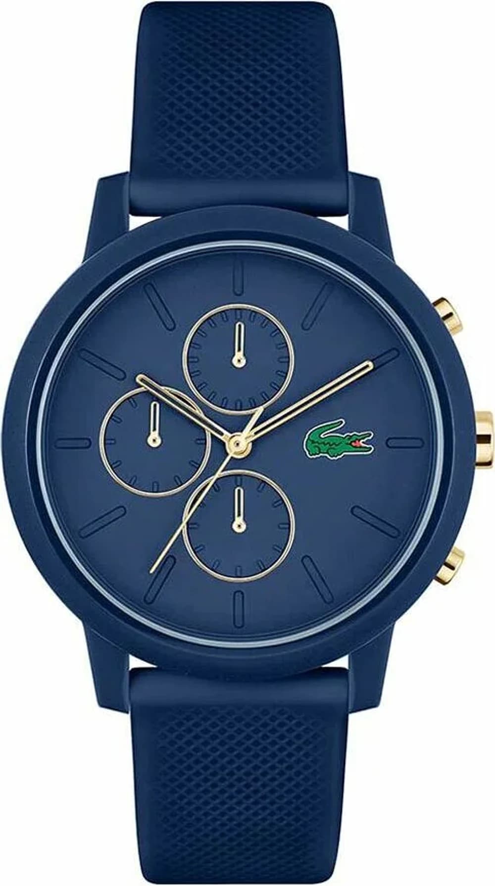 Montre Lacoste 2011248 Chronographe en Silicone Bleu