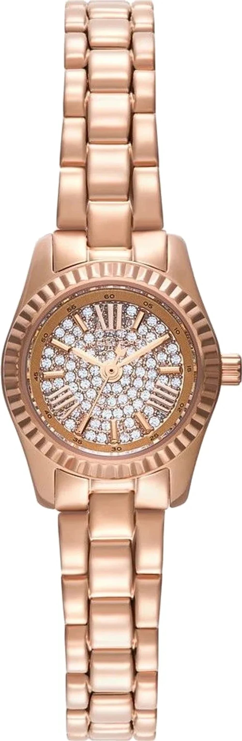 Montre Femme Michael Kors Lexington MK4946 or rose bracelet maillons acier