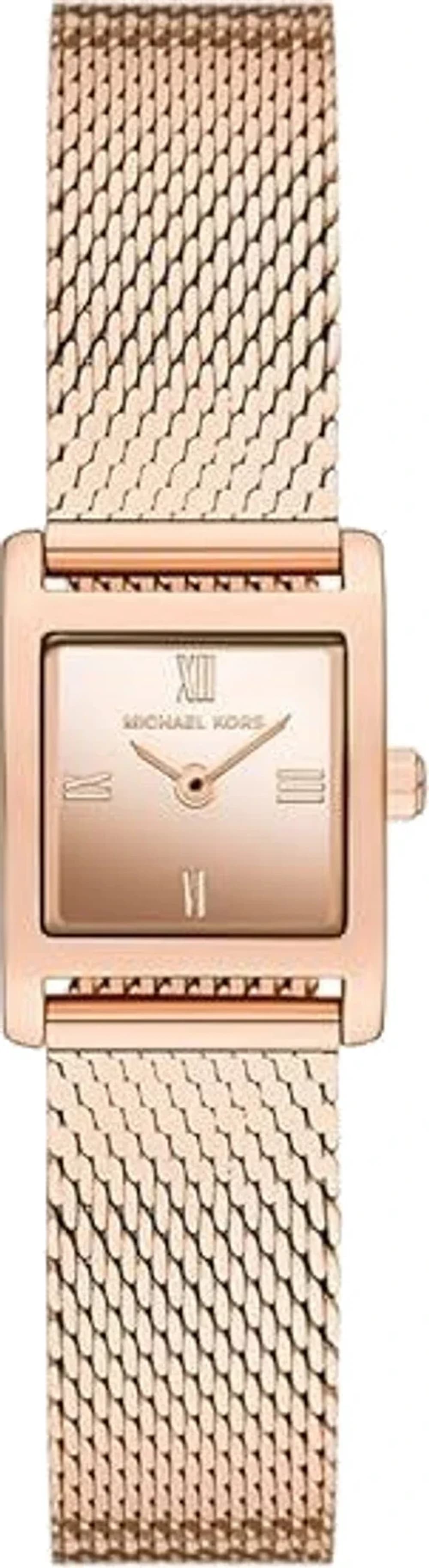 Montre Femme Michael Kors Georgie MK4960 or rose bracelet maillons acier