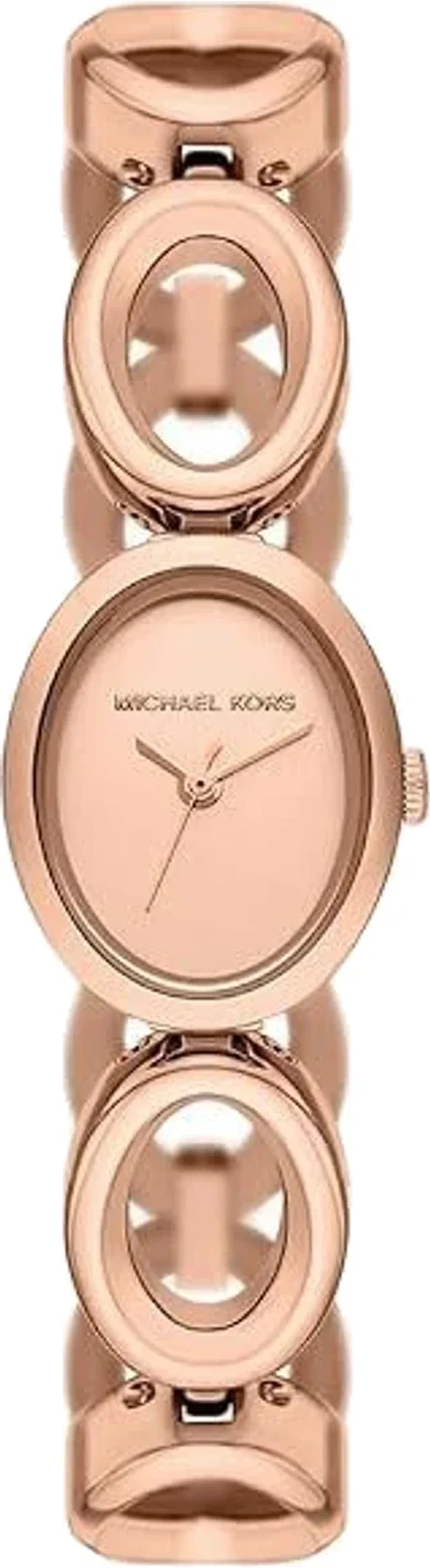 Montre Femme Michael Kors Maude MK4981 or rose bracelet maillons acier