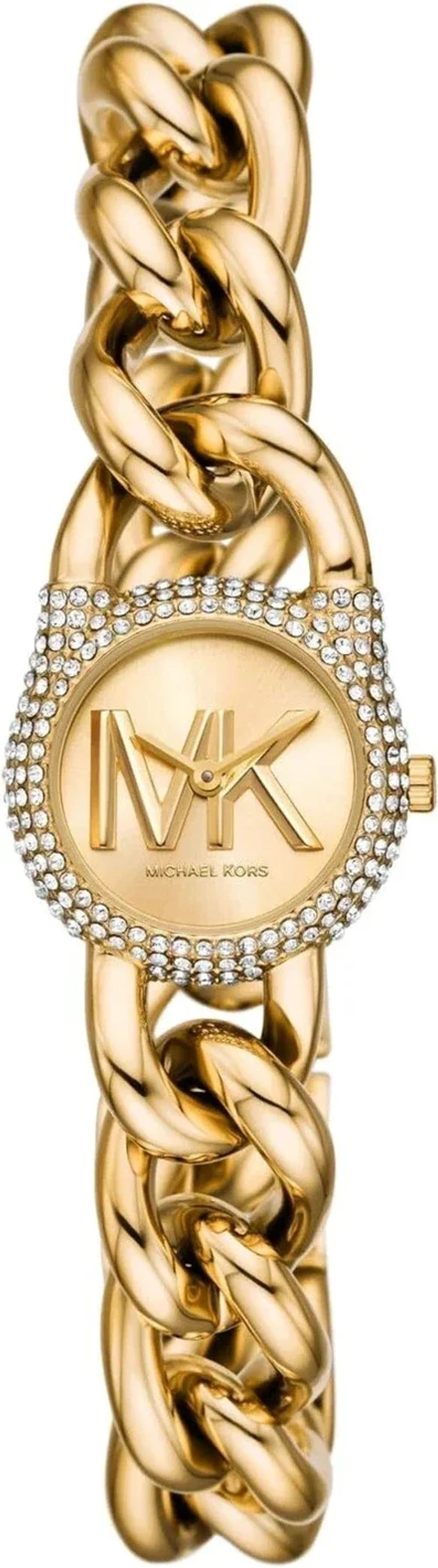 Montre Femme Michael Kors Petite MKO1067 dorée bracelet maillons acier
