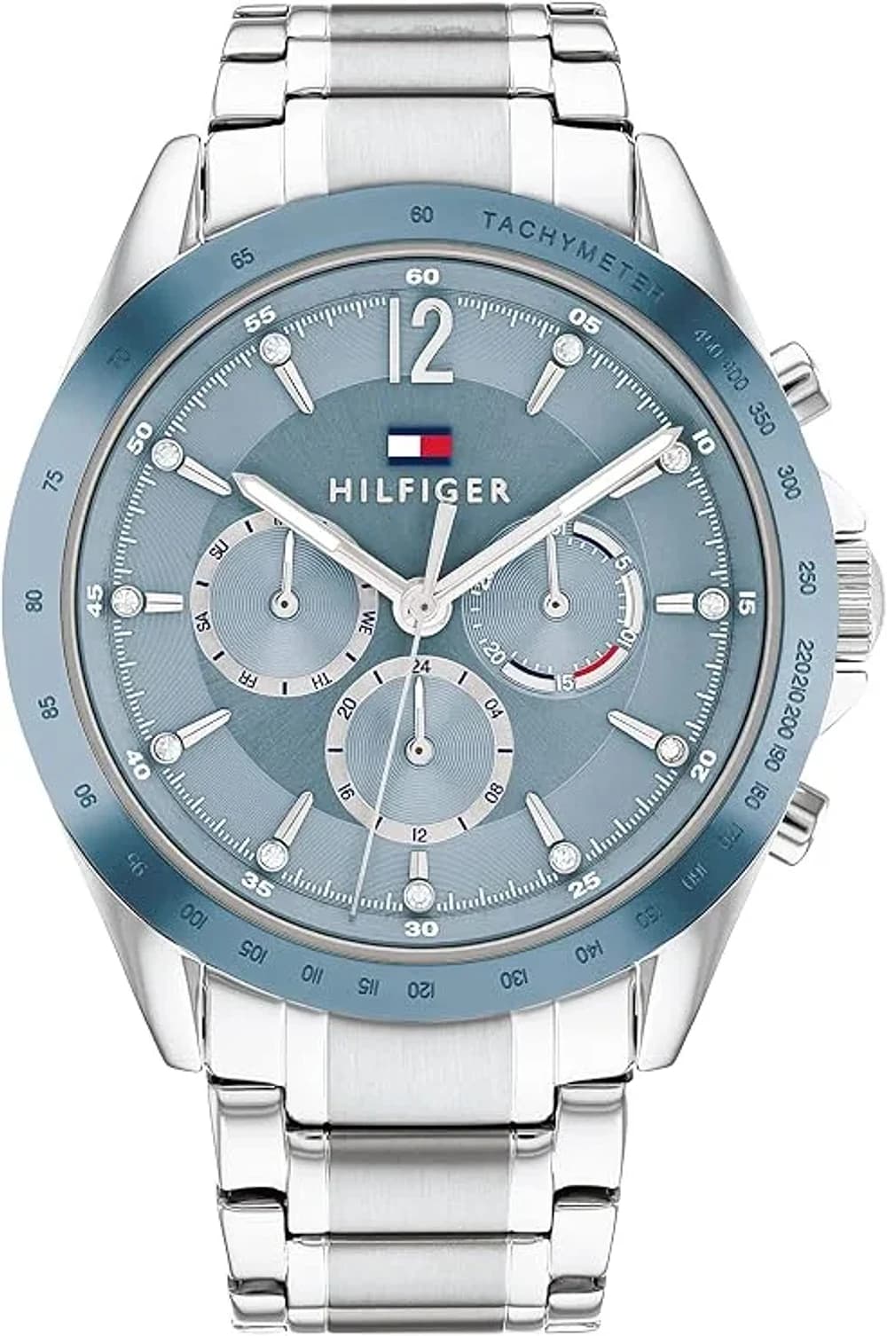 Montre Femme Tommy Hilfiger Kenzie 1782554 cadran bleu bracelet acier