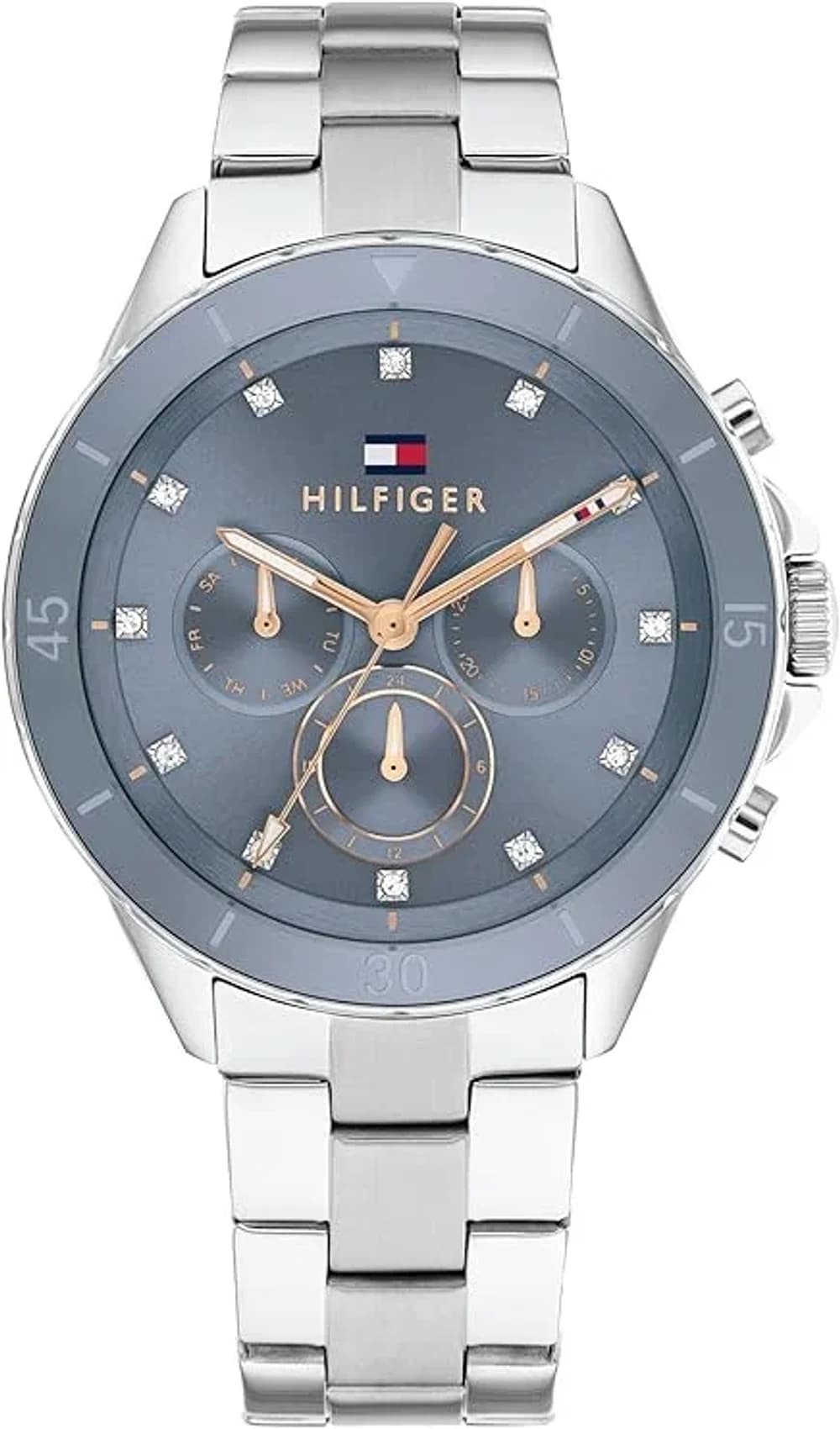 Montre Femme Tommy Hilfiger Mellie 1782708 cadran bleu bracelet acier