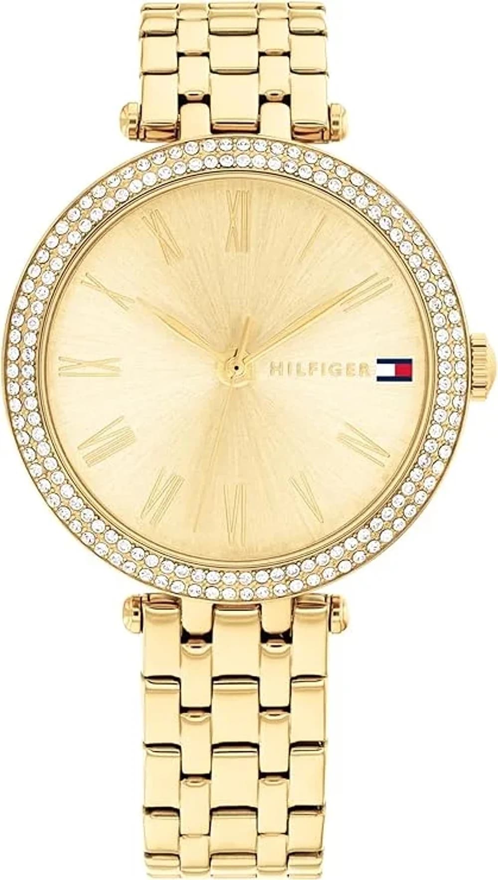 Montre Femme Tommy Hilfiger Natalie 1782718 cadran doré bracelet acier