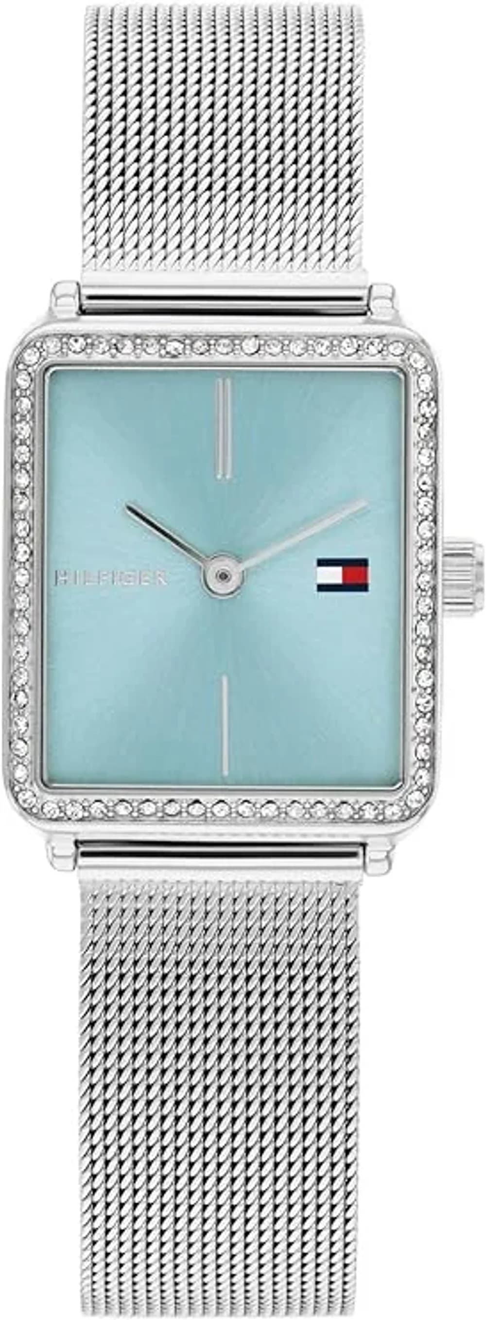 Montre Femme Tommy Hilfiger Tea 1782789 cadran bleu bracelet maille milanaise