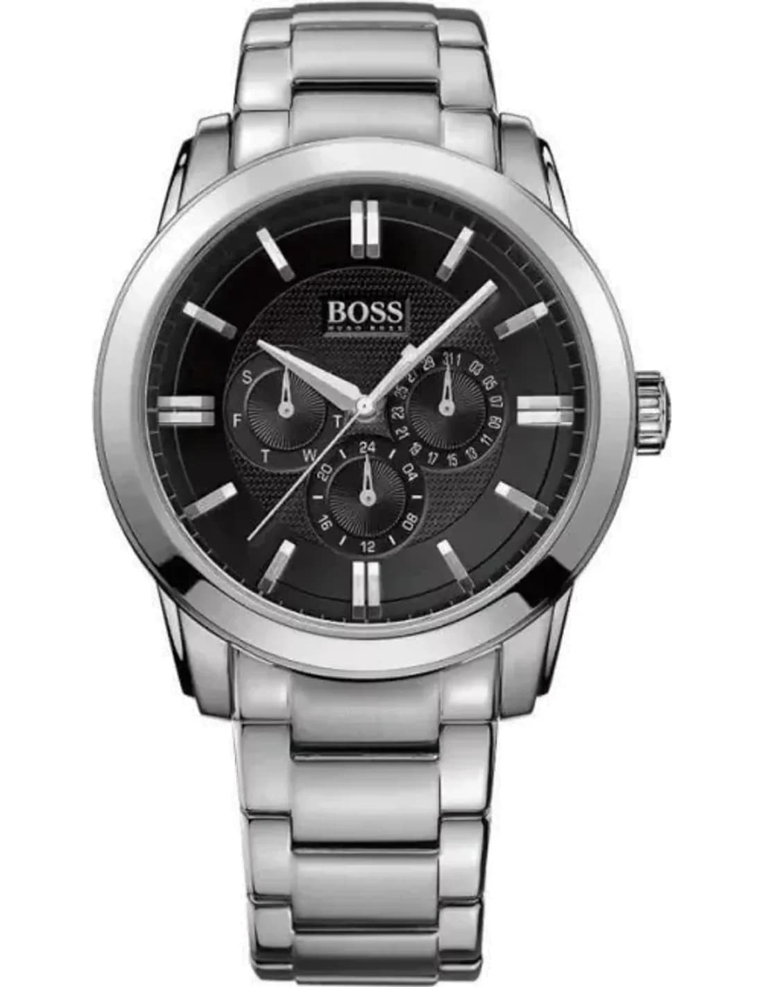 Montre Hugo Boss 1512893 Index argentés et compteurs noirs