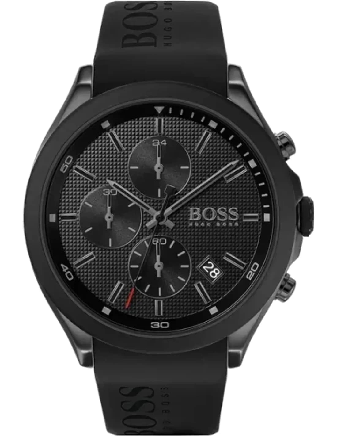 Montre Hugo Boss 1513720 Velocity Chronographe en Silicone Noir