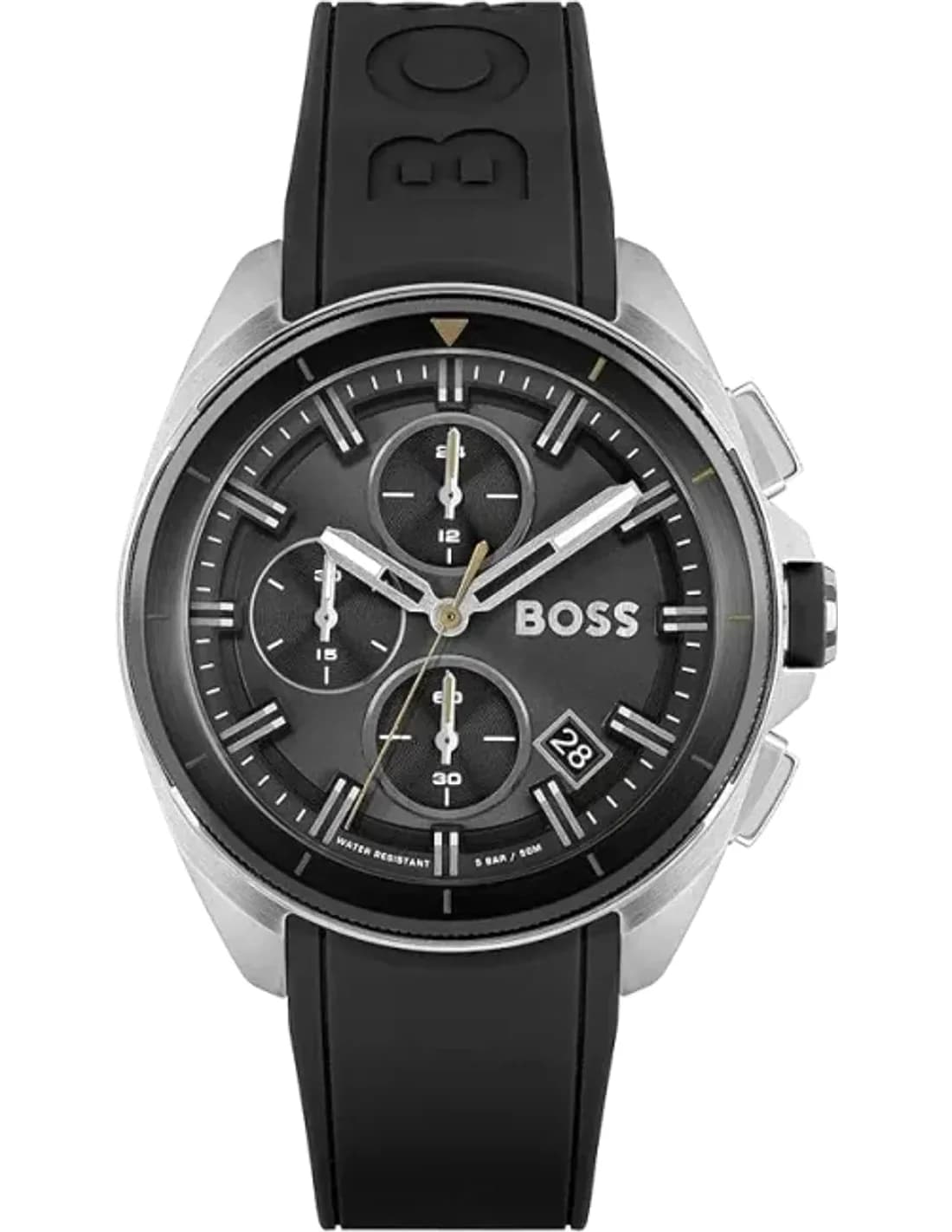 Montre Hugo Boss Athleisure Volane Noire 1513953 bracelet silicone